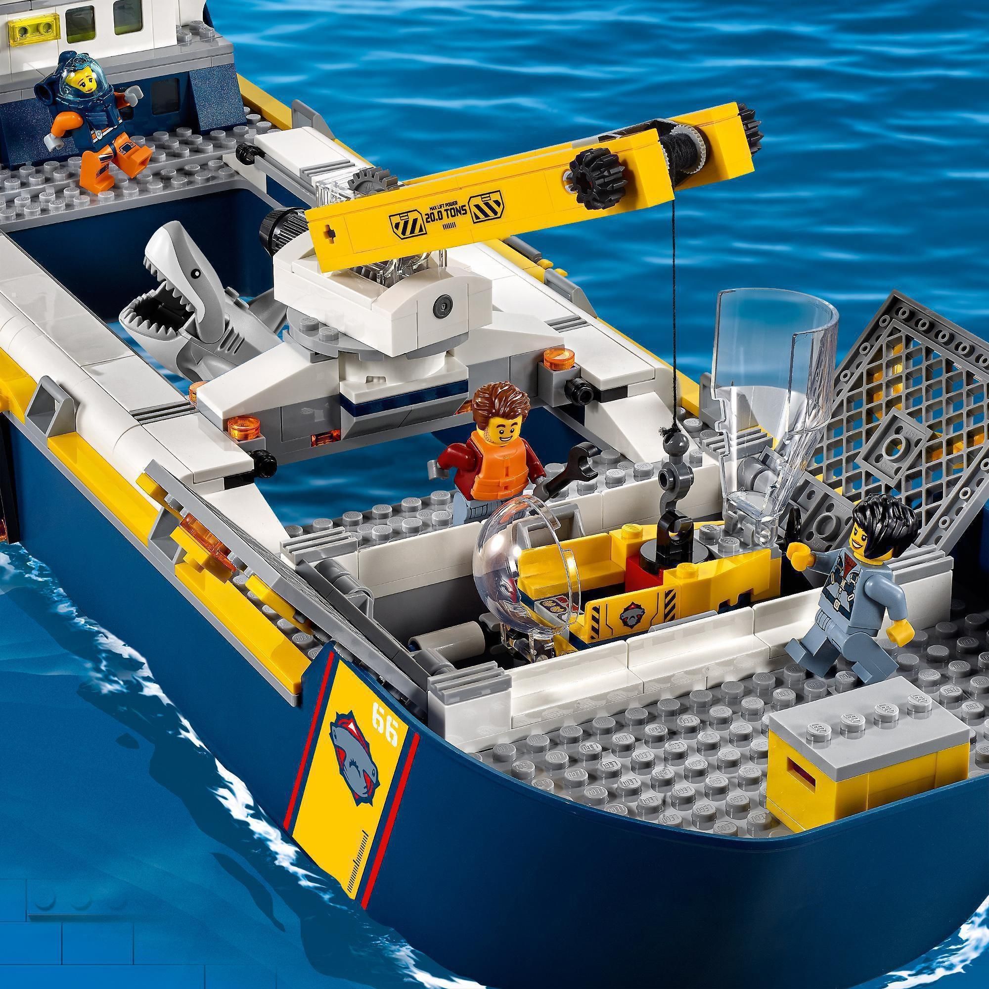 LEGO City 60266 Statek badaczy oceanu - ceny i opinie - Ceneo.pl