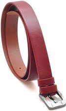 Zdjęcie Pasek skórzany Unisex KMG-120 Czerwony - Tykocin