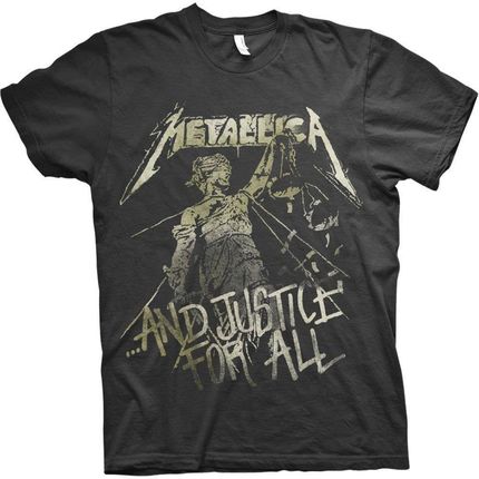 Metallica Unisex Tee Justice Vintage M