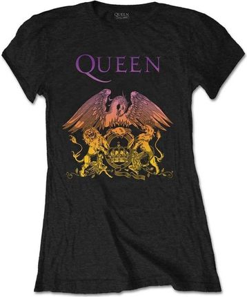 Queen Tee Gradient Crest S