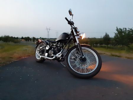 125ccm best sale custom bobber