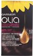 Garnier Olia farba do włosów bez amoniaku 4.0 Ciemny brąz