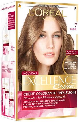 L'Oreal Paris Excellence Creme Farba do włosów 7 Dark Blonde