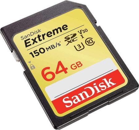 Karta pamięci do aparatu SanDisk Extreme SDXC Class 10 UHS-I