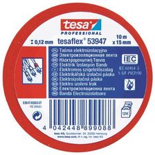 Zdjęcie Tesa Taśma izolacyjna PVC 10m x 15mm czerwona - Ryn