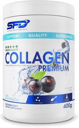 SFD Collagen Premium Czarna Porzeczka 400g