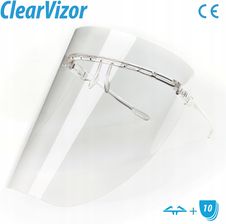Zdjęcie Przyłbica ClearVizor z 10 foliami (bezbarwna) - Legionowo