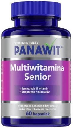 PANAWIT Multiwitamina Senior - 60 kaps.