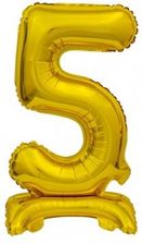 Zdjęcie Godan Balon Foliowy 38Cm Stojący 5 Złoty Pbh - Płock