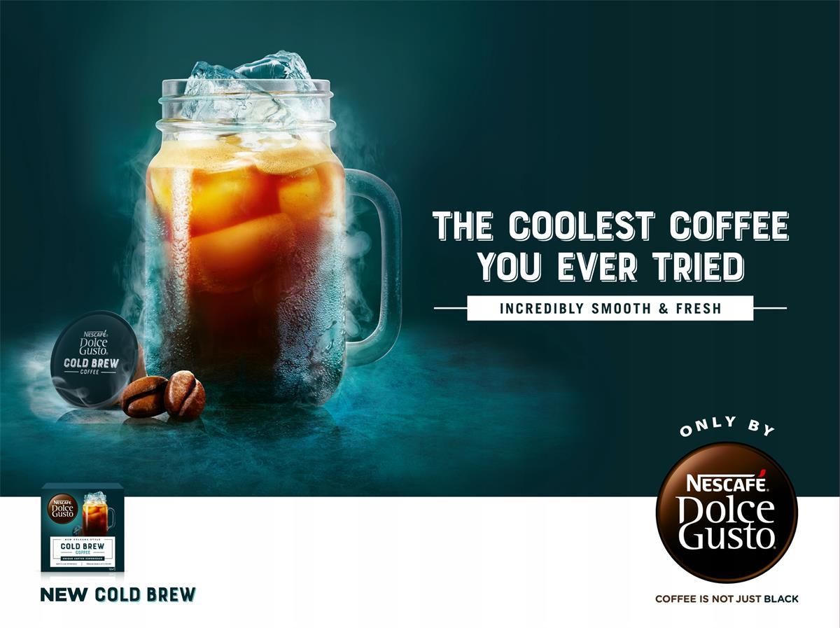 Nescafe Dolce Gusto Cold Brew 116,4g 12 kapsułek - zdjęcie 4 Nescafe Dolce Gusto Cold Brew 116,4g 12 kapsułek