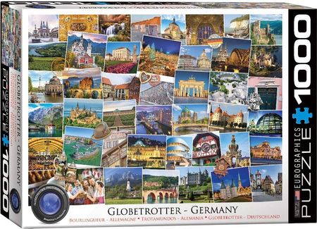 Eurographics Puzzle 1000El. Globtroter Niemcy