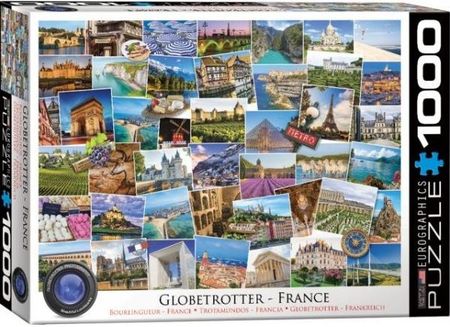 Eurographics Puzzle 1000El. Globtroter Francja