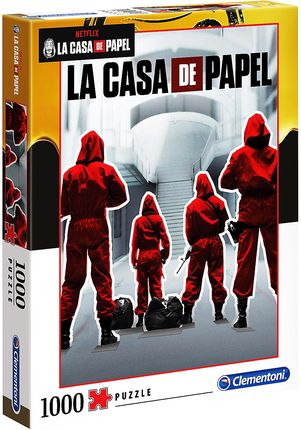 Clementoni Puzzle Netflix La Casa De Papel 1000El.