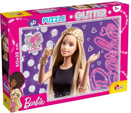 Lisciani Puzzle 60El. Barbie Glitter Sefie!
