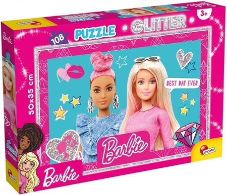 Lisciani Puzzle 108 Barbie Glitter Best Day Ever!