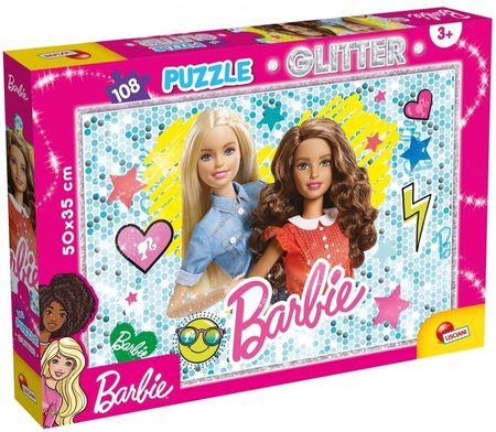 Lisciani Puzzle 108 Barbie Glitter Best Friend Forever!