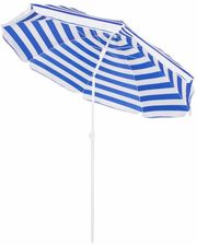 Zdjęcie Springos Parasol Ogrodowy 180Cm Niebiesko Biały Idealny Na Balkon - Mińsk Mazowiecki