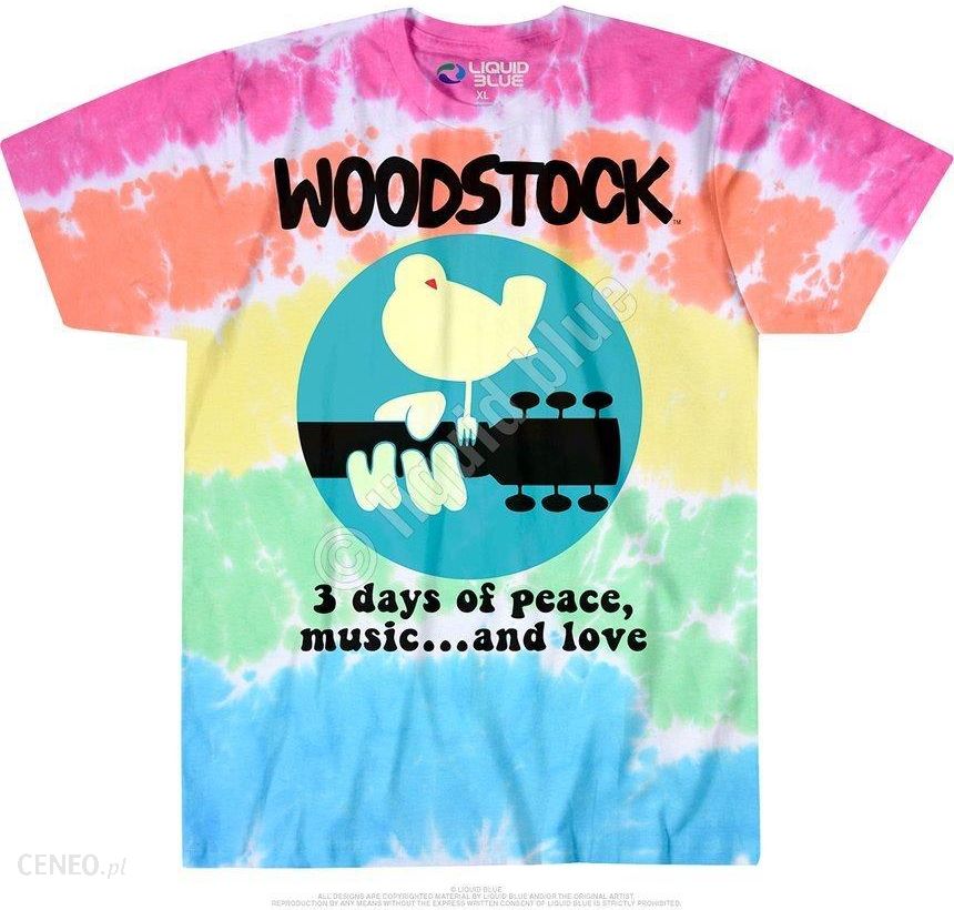 Koszulka Woodstock Banded Barwiona Ceny I Opinie Ceneo Pl