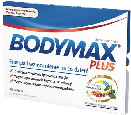 Bodymax Plus z lecytyną 30 tabl