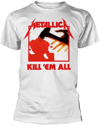 Metallica Kill Em All White T-Shirt XXL