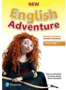 New English Adventure 1. Zeszyt ćwiczeń wydanie rozszerzone plus DVD