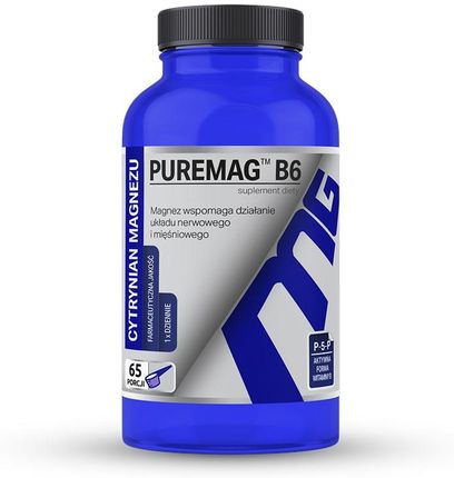 Puremag b6 cytrynian magnezu 165g