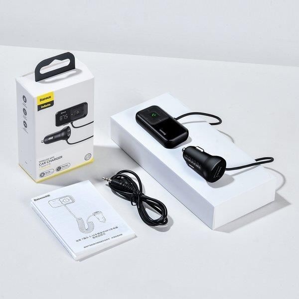 Baseus Transmiter FM T S-16 CCTME01 - zdjęcie 10 Baseus Transmiter FM T S-16 CCTME01