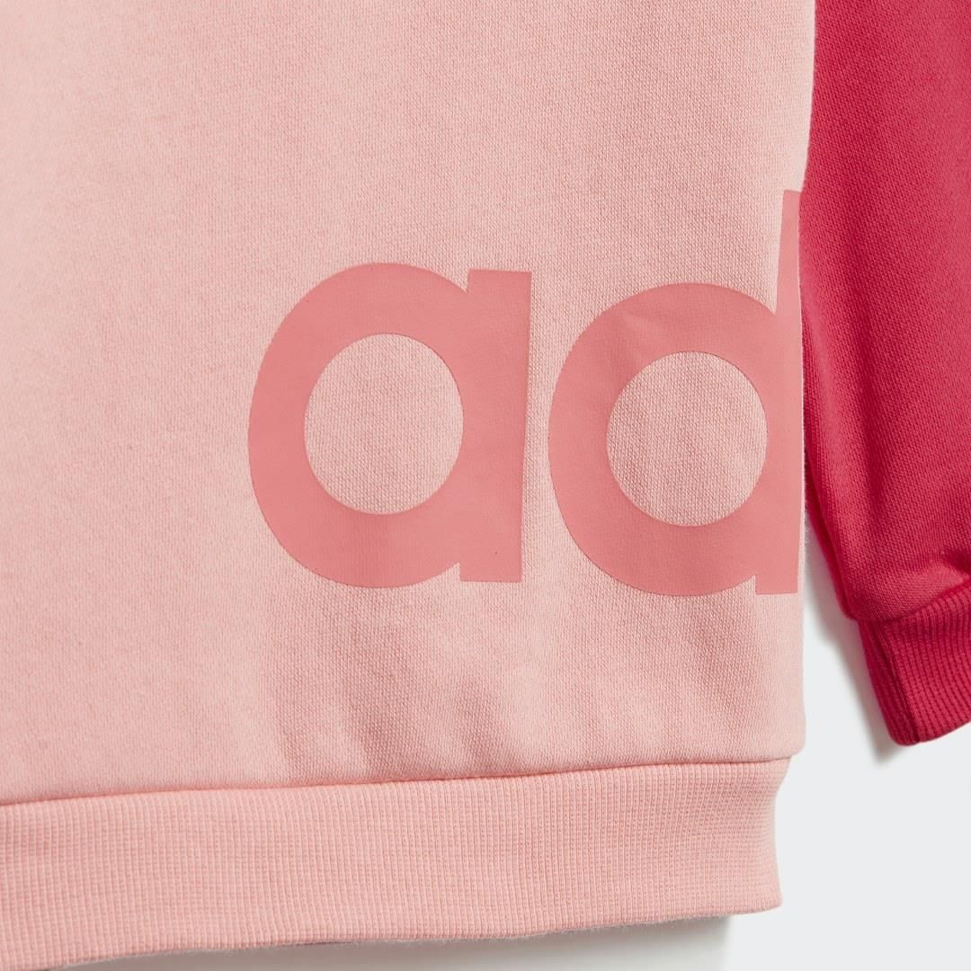 linear fleece jogger set