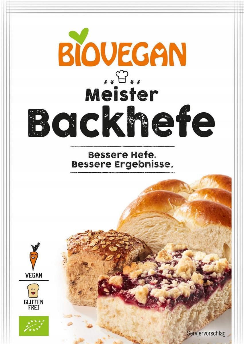 Drożdże Suszone Bezglutenowe Bio Biovegan 7G Ceny i opinie Ceneo.pl