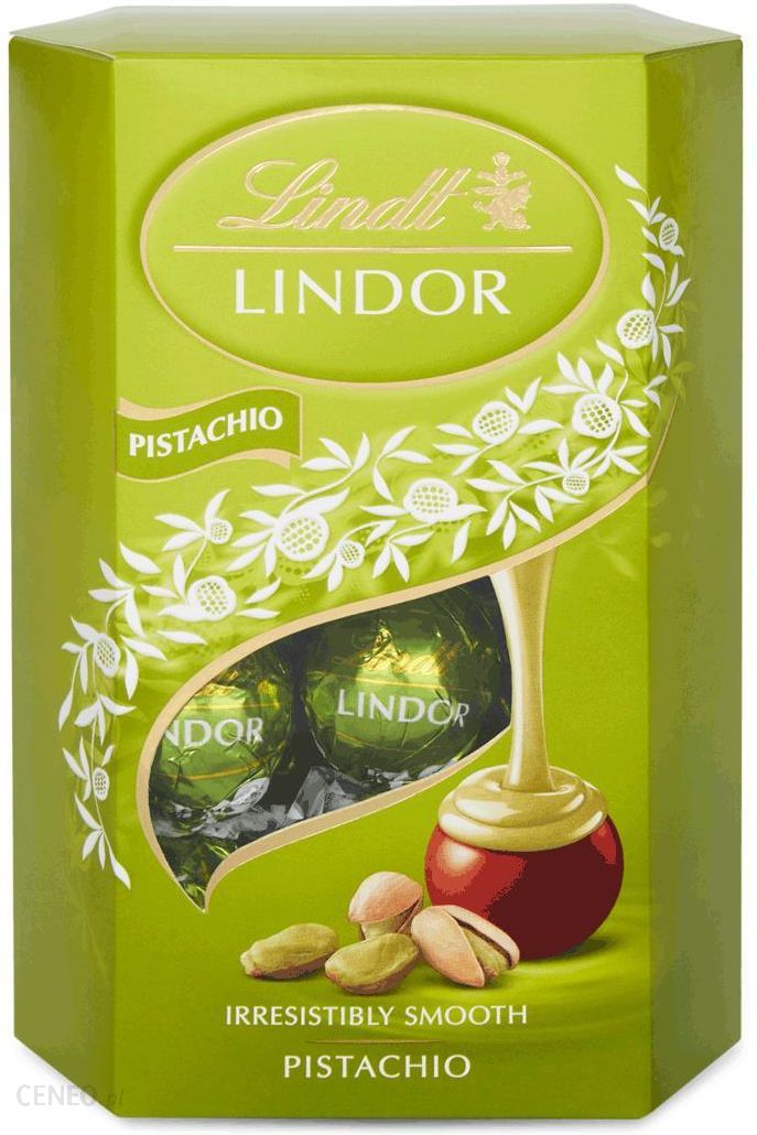  Lindt Lindor balls pistachio 137g (pack of 2