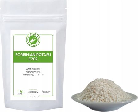 Sorbinian potasu 1 kg Granulat 100% E202