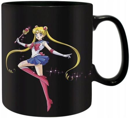 Sailor Moon Kubek Zmieniający Kolor 460 Ml Sailor&Chibi Box X2