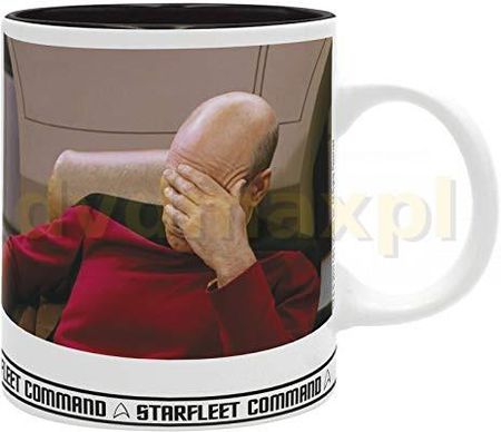 Star Trek Kubek 320 Ml Facepalm Subli With Box X2