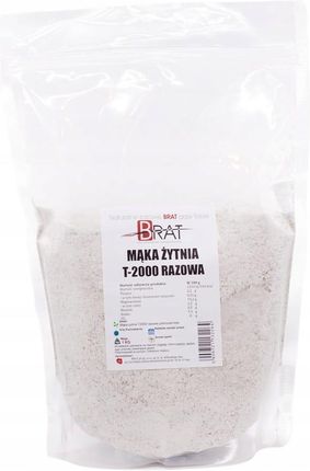 Mąka Żytnia razowa Typ 2000 do Wypieków Chleba
