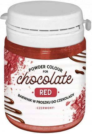 Barwnik W Proszku do czekolady 20g - Czerwony