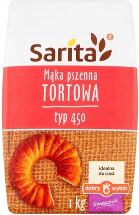 Mąka Tortowa typ 450 1kg Sarita