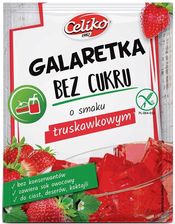 Zdjęcie Celiko Galaretka bez cukru truskawkowa 14 g - Ostroróg