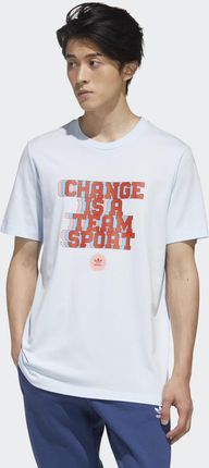 Adidas Change Is a Team Sport Slogan Tee GP4296 - Ceny i opinie T-shirty i koszulki męskie WFDM