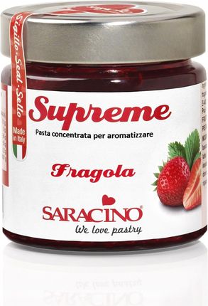 Pasta smakowa aromat - Saracino - truskawka, 200 g