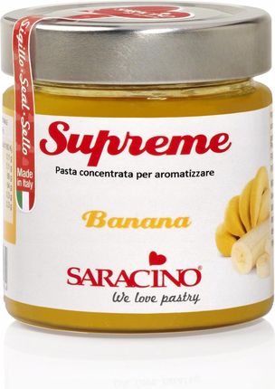 Pasta smakowa aromat - Saracino - banan, 200 g