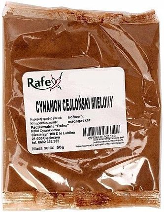 Cynamon cejloński mielony 50g Rafex