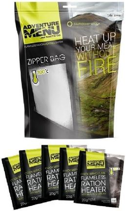 Zipper-Bag Zestaw 5Xsamoogrzewających Kapsuł 20 G + Worek Zipper Bag