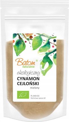 Cynamon cejloński mielony 125g Bio Batom