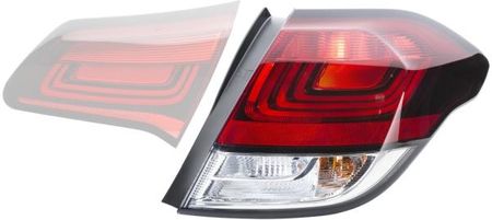 TY（感謝） Lampa tylna VARROC LAMPA TYLNA LEWA CITROËN C4 (B7), 09.10