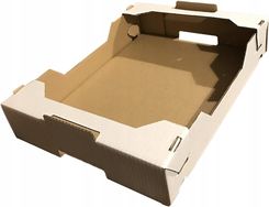 Zdjęcie Karton transportowy na ciastka 40x30x9 1szt. - Mikołajki