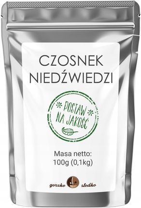 Czosnek Niedźwiedzi aromatyczny 0,1kg - zdjęcie 2