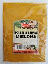 Zdjęcie Kurkuma Mielona Przyprawa 50g Pakar - Łosice
