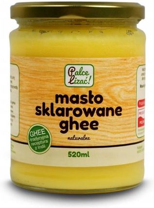 Masło ghee 520ml Palce Lizać Zdrowa Żywność