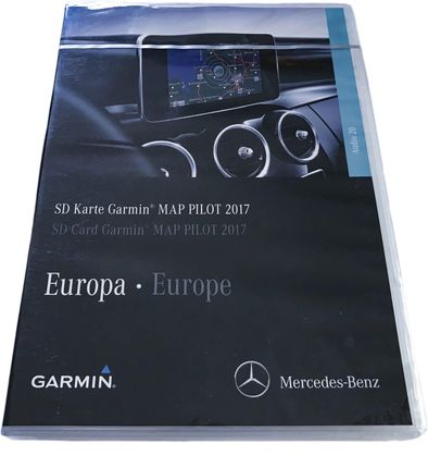 Oryginal Mapa Garmin Map Pilot V. 8.0 2017 Sd Karta Mercedes C-Klasse W205 W213 V-Klasa A2139065604