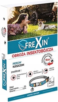 Frexin Obroża insektobójcza z dzwonkiem Kot 25cm